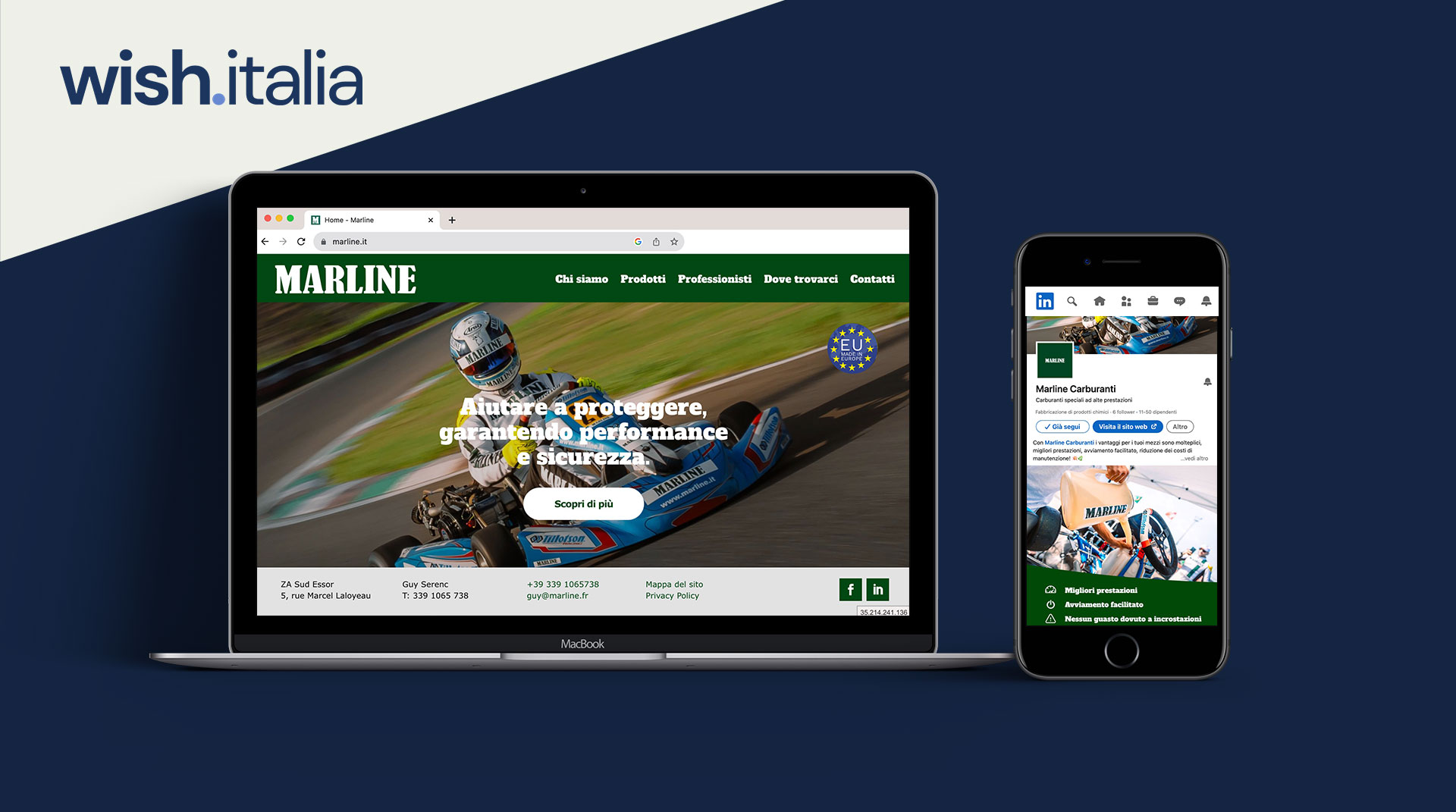 Marline strengthens its online presence in Italy with Wishitalia